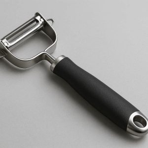 Stainless Steel Rotary Peeler with Non Slip Handle for Kitchen Use