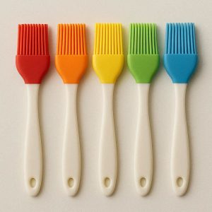 Mini Silicone Brushes Set of 5 for Detailed Cooking and Baking Tasks