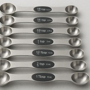 Magnetic Measuring Spoon Set of 8 Double Sided for Easy Storage